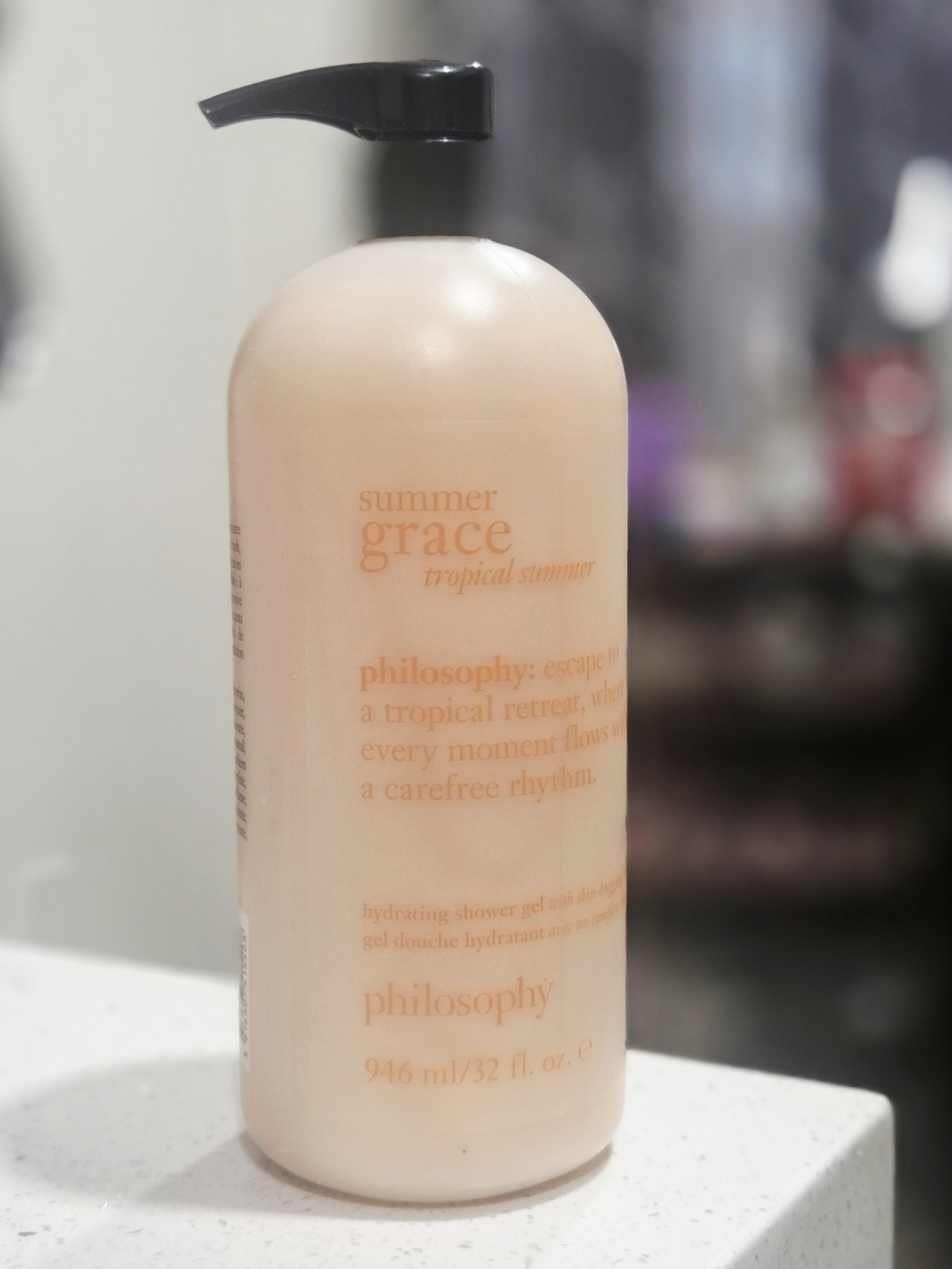 Philosophy Amazing Grace Tropical Summer Hydrating Shower Gel — 32oz